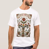 フローラルハート Tシャツ (正面)