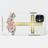 フローラルパステルフォンケース Case-Mate iPhoneケース (裏面(横))
