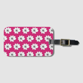 フローラルパタンフシア ラゲッジタグ