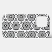 フローラルパターンケースメイトiPhoneケース Case-Mate iPhoneケース (裏面 (横))