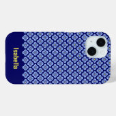 フローラルパターンケースメイトiPhoneケース Case-Mate iPhoneケース (裏面 (横))