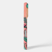 フローラルパターンケースメイトiPhoneケース Case-Mate iPhoneケース (裏面 / 右)