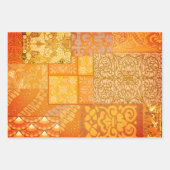 フローラルパターンサンプラー ラッピングペーパーシート (正面)