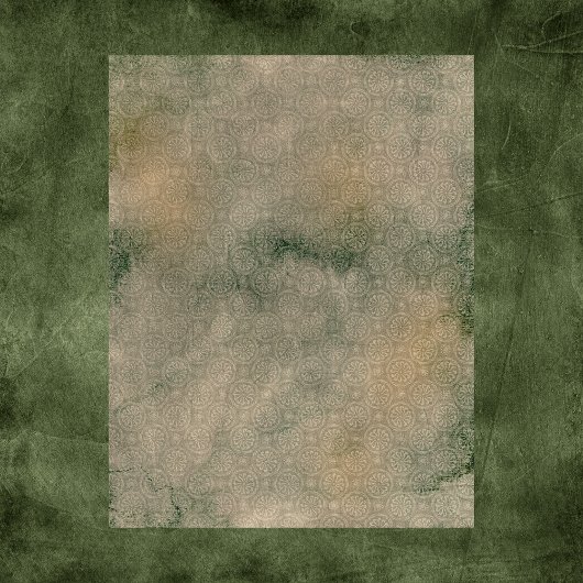 フローラルパターンスクラップブック紙