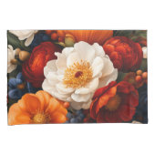 フローラルパターンペア標準 枕カバー (正面右)