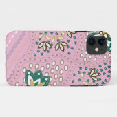 フローラルパターンホームデコール Case-Mate iPhoneケース (裏面(横))