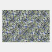 フローラルパターンレギンス ラッピングペーパーシート (正面3)