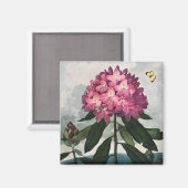 フローラルパターン磁石 マグネット (正面/裏面)