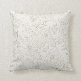 フローラルパターン装飾用クッション クッション