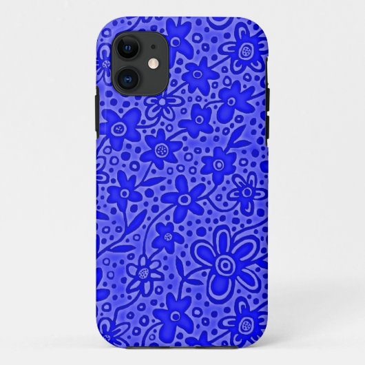 フローラルパターン190112v5 Case-Mate iPhoneケース (裏面)