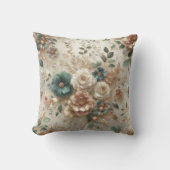 フローラルパターン2装飾用クッション クッション (正面)