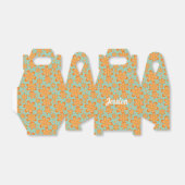 フローラルパターン – お気に入りボックス フェイバーボックス (折り畳みなし)