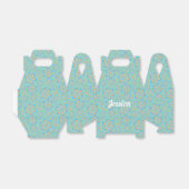 フローラルパターン – お気に入りボックス フェイバーボックス (折り畳みなし)