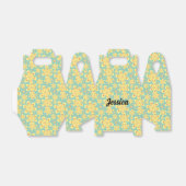 フローラルパターン – お気に入りボックス フェイバーボックス (折り畳みなし)