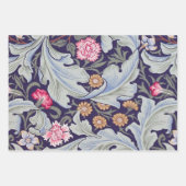 フローラルパターン、ウィリアム・モリス ラッピングペーパーシート (正面3)