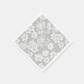 フローラルパターン.b スタンダードカクテルナプキン (角)