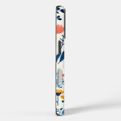 フローラルパターンiPhone壁紙のテクスチャ背景 Case-Mate iPhoneケース (裏面 / 右)