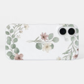 フローラルパラダイス iPhone 16ケース (裏面横)