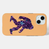 フローラルビッグフット Case-Mate iPhoneケース (裏面 (横))
