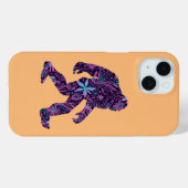 フローラルビッグフット Case-Mate iPhoneケース (裏面 (横))