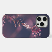 フローラルビンテージ背景 iPhoneケース (裏面横)