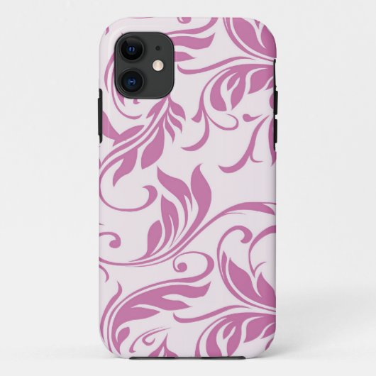 フローラルピンクiPhone 5 カバー (裏面)
