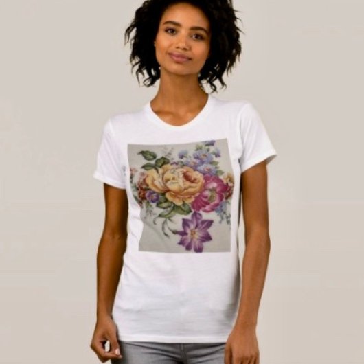 フローラルファンシー Tシャツ