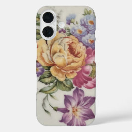 フローラルファンタジー スマホケース iPhone 16ケース