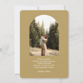 フローラルファーンズの結婚式　保存の日 セーブザデート (裏面)