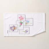 フローラルブーケ バスタオル セット (ハンドタオル)