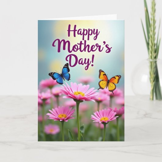 フローラルボケ効果カード カード (正面)