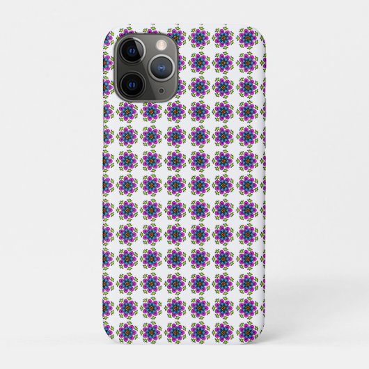 フローラルマンダラ模様 Case-Mate iPhoneケース (裏)