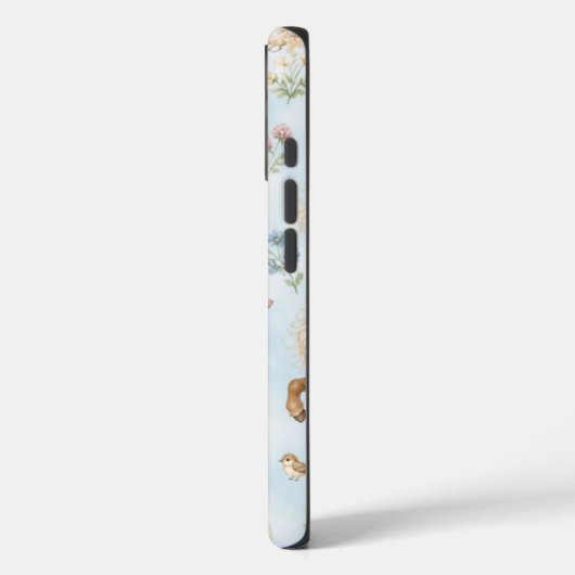 フローラルミニチュアポニーのスマホケース Case-Mate iPhoneケース (裏面 / 左)