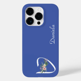 フローラルモノグラムD 退職記念 Case-Mate iPhone 14 PROケース