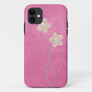 フローラルレザー iPhone 11 ケース