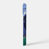 フローラル携帯ケース iPhone 15ケース (左側面)