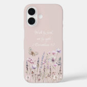 フローラル聖書の言葉 Case-Mate iPhoneケース (裏面)