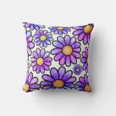 フローラル16x16 クッション (正面)