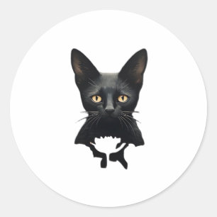フローラル ウィムジゴシック ゴシックスタイル 猫とポピー ラウンドシール