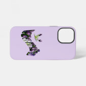 フローラル ウェンディ 名前 iPhoneケース (裏面横)