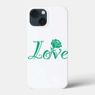 フローラル エレガンス: バラで描かれた愛 iPhone 13 MINIケース