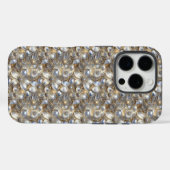 フローラル エレガンス: パール調 Case-Mate iPhoneケース (裏面 (横))