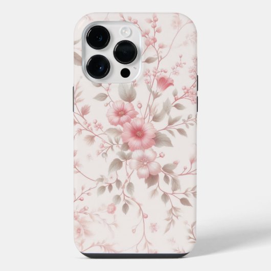 フローラル エレガンス iPhoneケース (裏面)