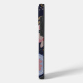 フローラル スカル iPhoneケース (左側面)