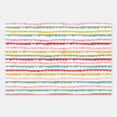 フローラル スタロベリー ドリーム ラッピングペーパーシート (正面3)