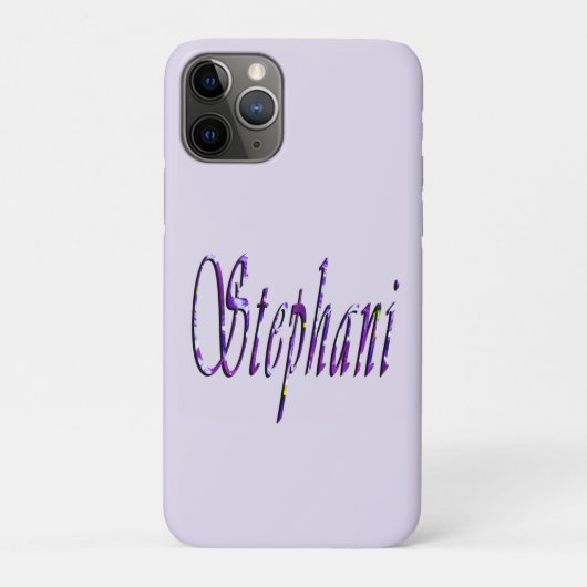 フローラル ステファニ 名前 Case-Mate iPhoneケース (裏)
