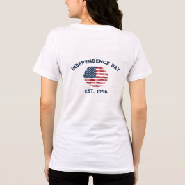 フローラル・セブン・フォー・1776 アメリカ国旗 トライブレンドTシャツ