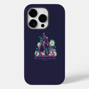 フローラル デスリーホロウズ グラフィック iPhone 14 PROケース