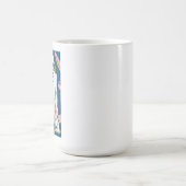 フローラル ドロイド コーヒーマグカップ (中央)