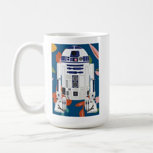 フローラル ドロイド コーヒーマグカップ (左)